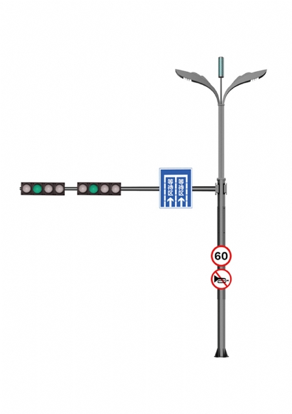 智慧合桿路燈01